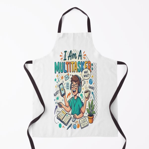 Item preview, I Am a Multitasker | Funny Multitasking T-Shirt | Busy Person Coffee Work Humor Gift | Productivity & Office Shirt designed and sold by Sushikidsntod.