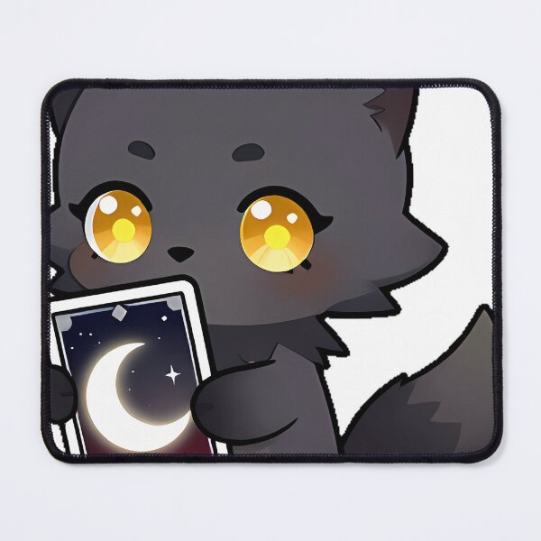 Item preview, Werewolf with Moon Tarot Card designed and sold by IllumeInk.