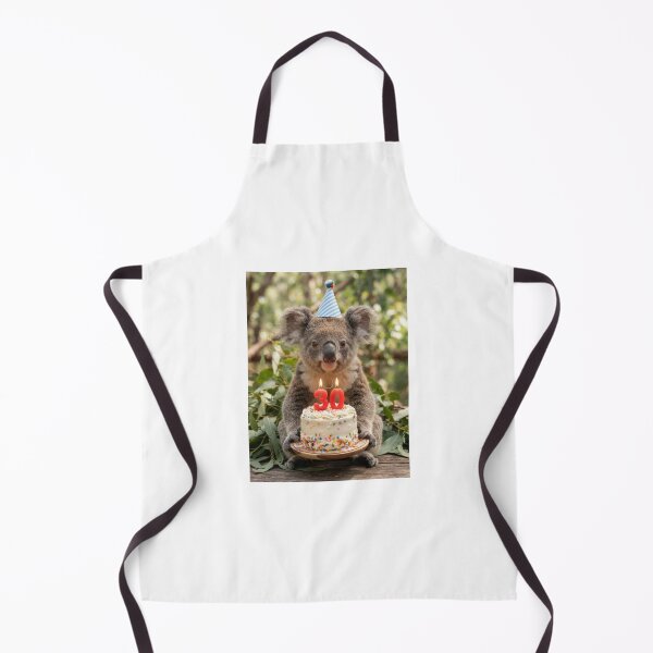Item preview, Koala 30th birthday cute adorable cake party baby kawaii designed and sold by CheeseBlueprint.
