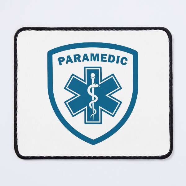 Item preview, Paramedic Star Of Life Emergency Medical Services EMS Shield designed and sold by VectorForge Studio.