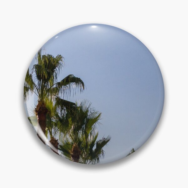 Item preview, Tall Palm Trees Against Clear Blue Sky Creating Tropical Coastal Ambiance And Summer Vibes designed and sold by Nmallia.
