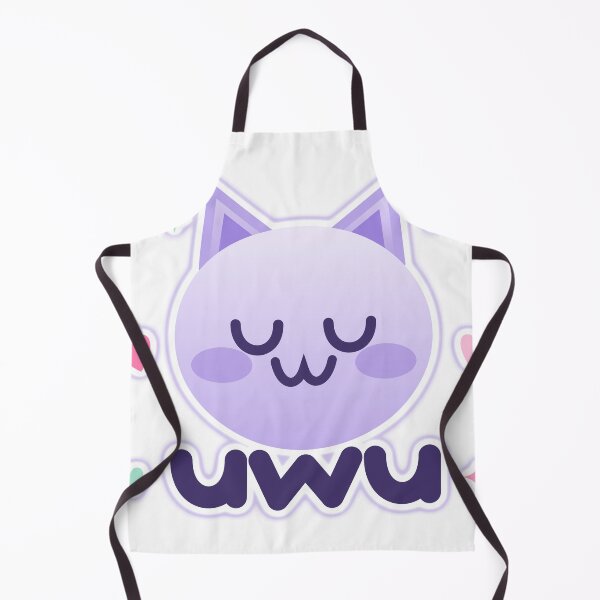 Item preview, Kawaii cat uwu pastel lilac designed and sold by NTOO.
