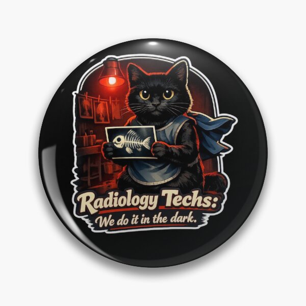 Artikelvorschau, Lustige Katze, Radiologietechniker, Radiologie im Dunkeln entworfen und verkauft von Timeless Junction.