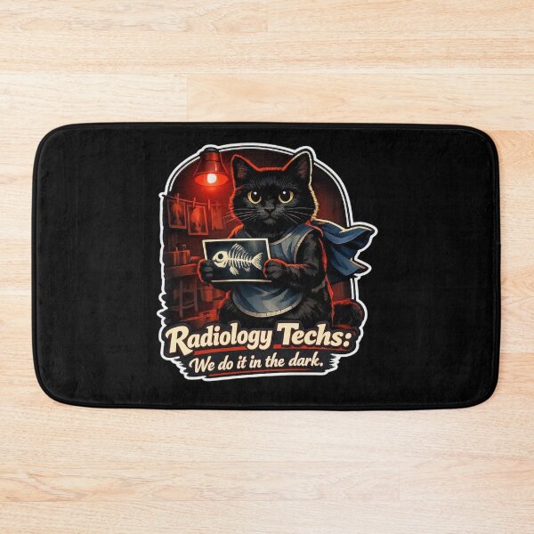 Item preview, Funny Cat Rad Tech Radiology In The Dark designed and sold by Timeless Junction.