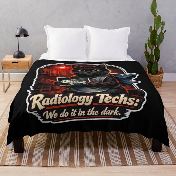 Item preview, Funny Cat Rad Tech Radiology In The Dark designed and sold by Timeless Junction.