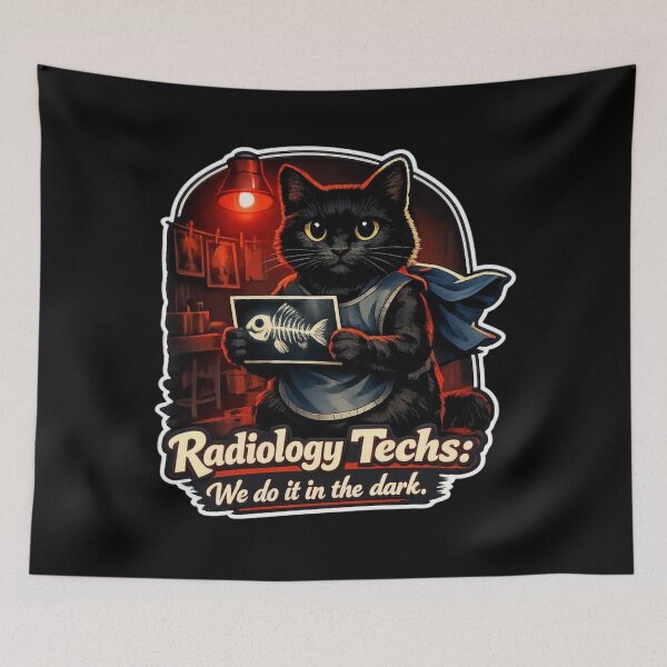 Item preview, Funny Cat Rad Tech Radiology In The Dark designed and sold by Timeless Junction.