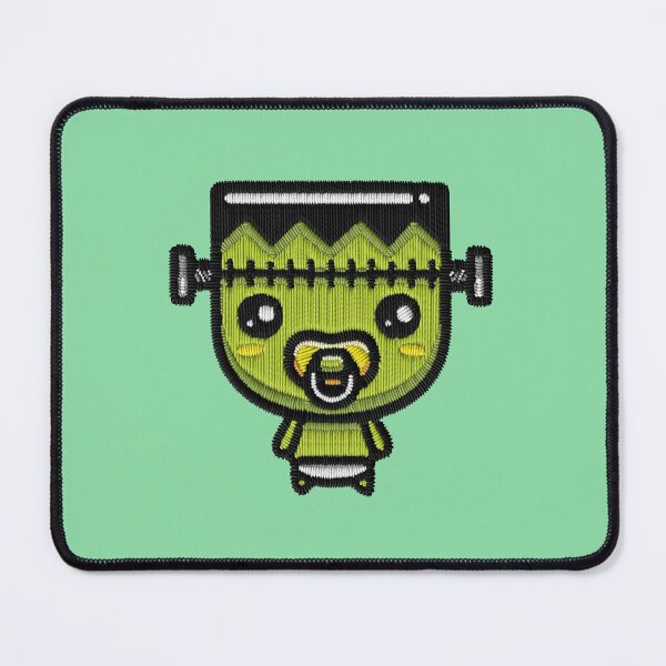 Item preview, Baby Kawaii Frankenstein Halloween Embroidery Patch Sticker – Kids designed and sold by · GAMING SOUL ·.