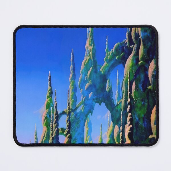 Item preview, New Upload - Roger Dean - Best Artist - Roger Dean Inspired Fantasy Landscape – Surreal Progressive Rock Art designed and sold by MirandaZArt.