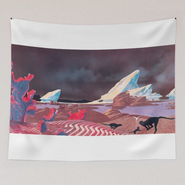 Item preview,   New Upload  - Roger Dean - Best Artist - Roger Dean Inspired Fantasy Landscape – Surreal Progressive Rock Art designed and sold by MirandaZArt.