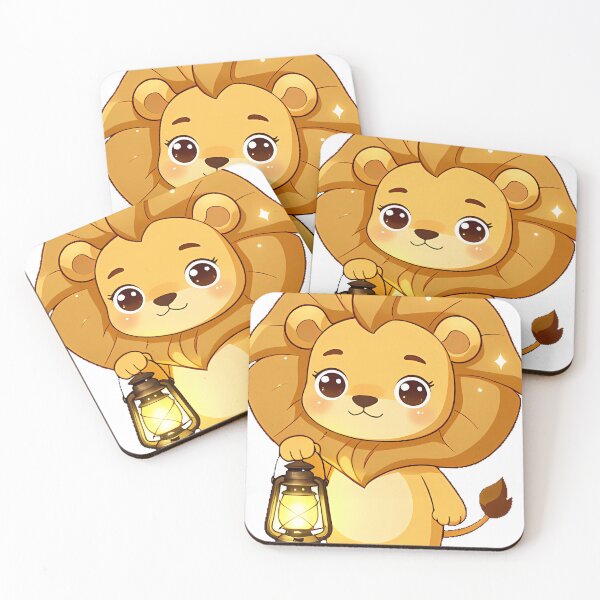 Item preview, Lion Cub with Lantern designed and sold by pumsquare.