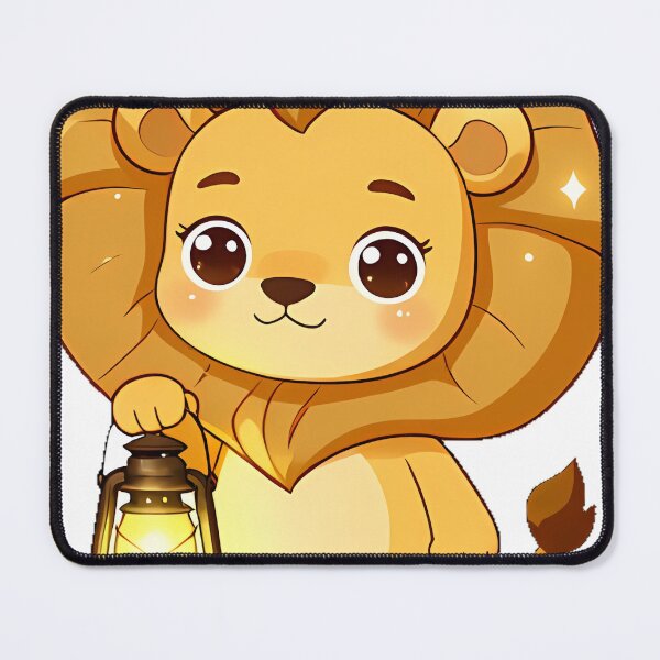Item preview, Lion Cub with Lantern designed and sold by pumsquare.