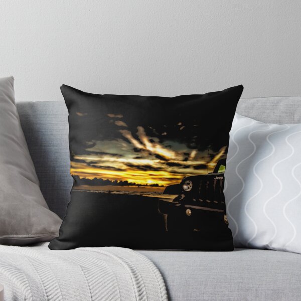 Item preview, Jeep Parked On Amelia Island Beach designed and sold by DarkCornatus.