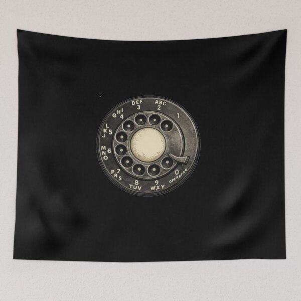 Item preview, Vintage Rotary Phone Dial Retro Telephone Nostalgia designed and sold by Gbriel3.