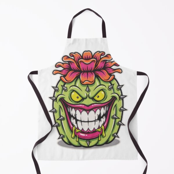 Item preview, Evil Blooming Cactus Monster Spiky Grin designed and sold by TeeDesignMaster.