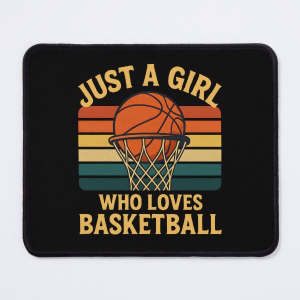 Item preview, Just A Girl Who Loves Basketball Vintage Retro Hoop Women Sports designed and sold by Photo-Sphere101.