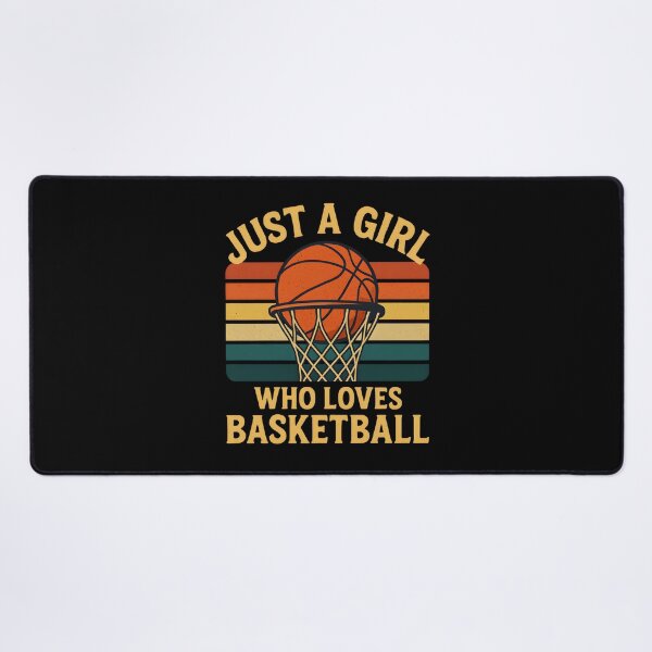 Item preview, Just A Girl Who Loves Basketball Vintage Retro Hoop Women Sports designed and sold by Photo-Sphere101.