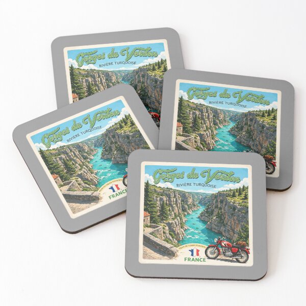 Item preview, Gorges du Verdon D23 Grand Canyon of Europe France Sticker TShirt 10 designed and sold by OuterShellUK.