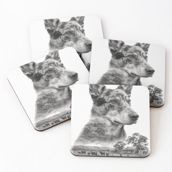 Item preview, Koolie Working Dog designed and sold by Einkstudio.