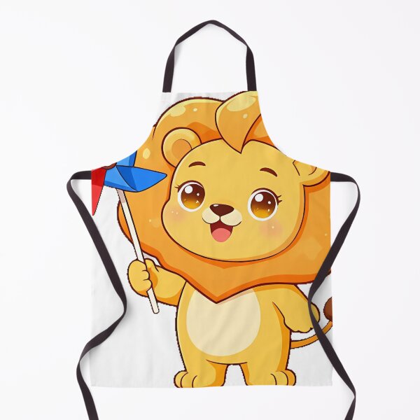 Item preview, Lion Cub with Pinwheel designed and sold by pumsquare.