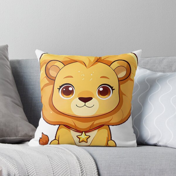 Item preview, Lion Cub with Star Necklace designed and sold by pumsquare.
