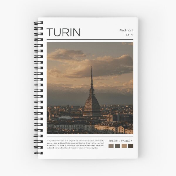 Item preview, Turin - Italy designed and sold by StudioRedKoala.
