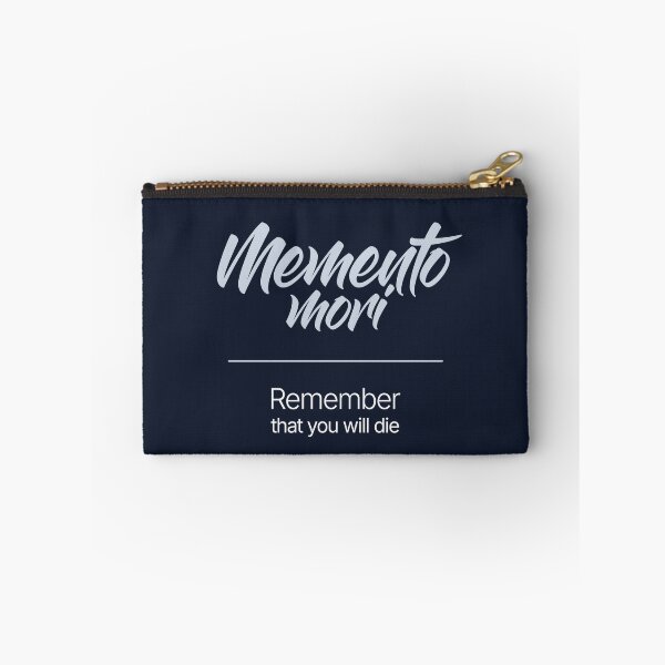 Item preview, Memento Mori – Minimalist Style Stoic Quote - Light Version designed and sold by Stoic Core.