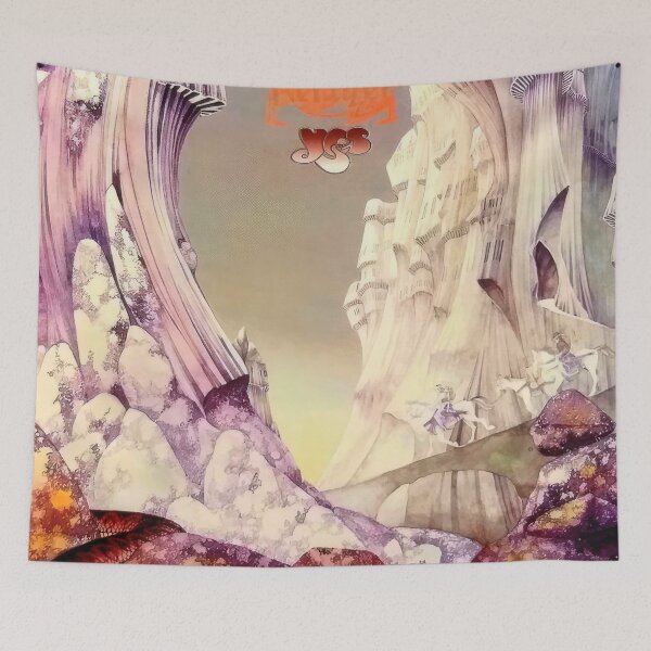 Item preview,   New Upload  - Roger Dean - Best Artist - Roger Dean Inspired Fantasy Landscape – Surreal Progressive Rock Art designed and sold by MirandaZArt.