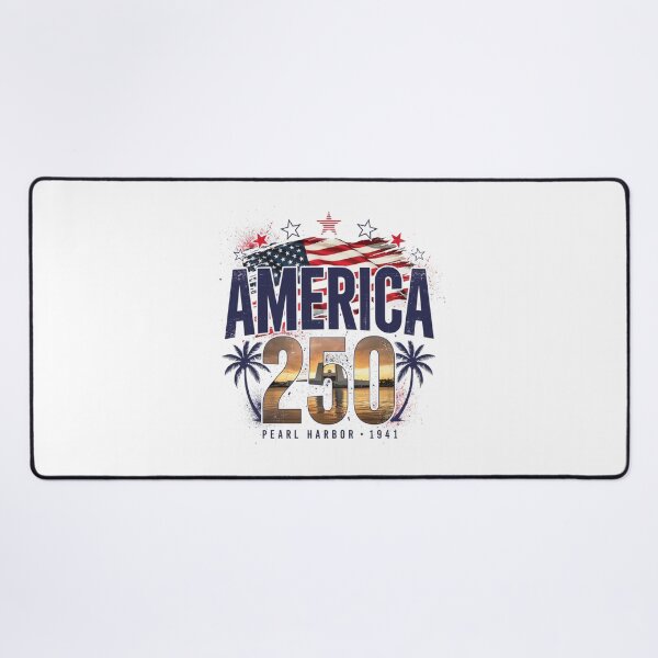 Item preview, America 250 Honolulu Hawaii Pearl Harbor Semiquincentennial 1776 - 2026 Vintage Flag v2 designed and sold by DarylWelsh2024.