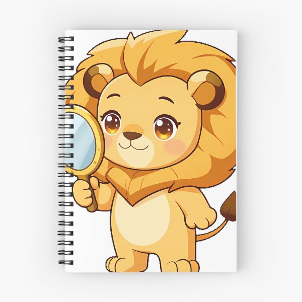 Item preview, Lion Cub with Hand Mirror designed and sold by pumsquare.