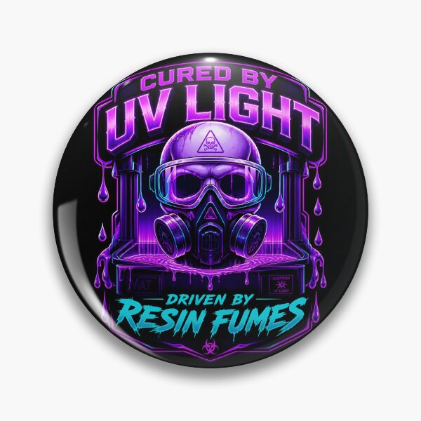 Item preview, Cured By UV Light Driven By Resin Fumes 3D Printer designed and sold by ThirdShiftLab.