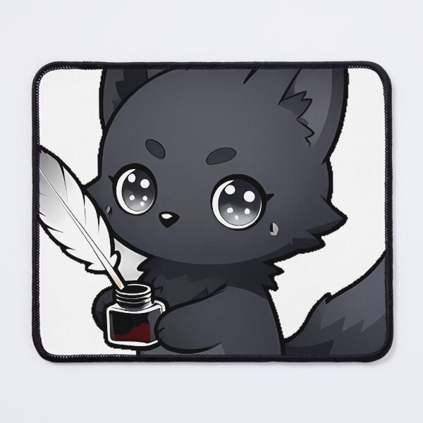 Item preview, Werewolf with Inkwell and Quill designed and sold by IllumeInk.