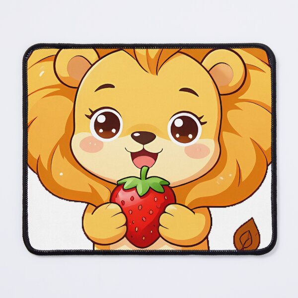 Item preview, Lion Cub with Strawberry designed and sold by pumsquare.