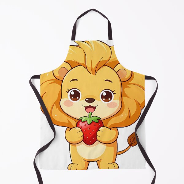 Item preview, Lion Cub with Strawberry designed and sold by pumsquare.