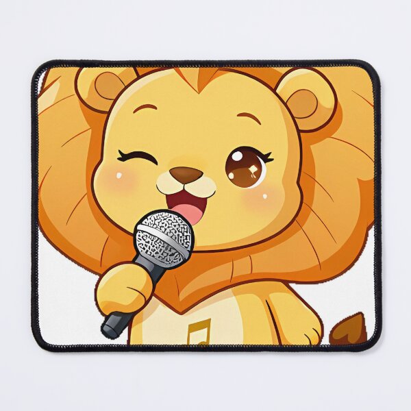 Item preview, Lion Cub with Microphone designed and sold by pumsquare.