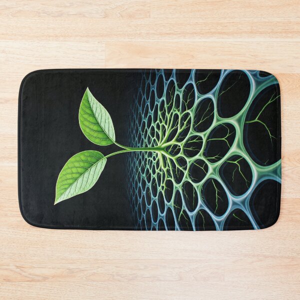 Item preview, The plant grows from a complex, organic network designed and sold by Mianku | Für das Leben.