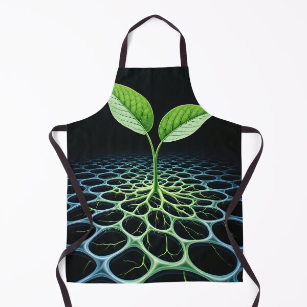 Item preview, The plant grows from a complex, organic network designed and sold by Mianku | Für das Leben.