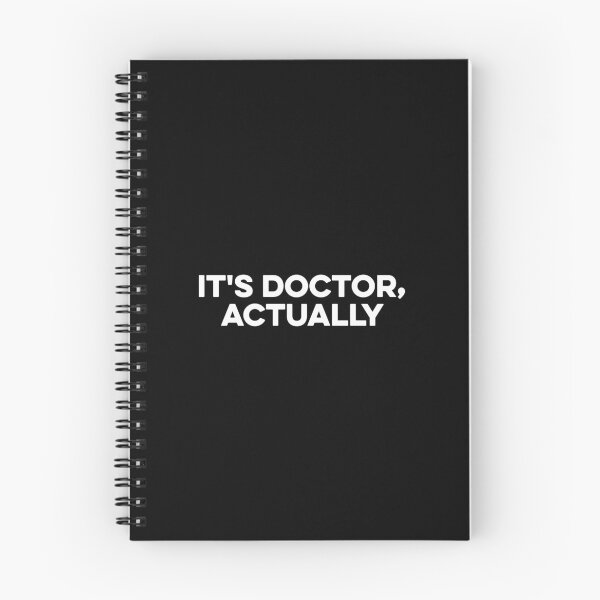Item preview, It's Doctor Actually - Funny PHD Graduate Gift designed and sold by maurrathania.