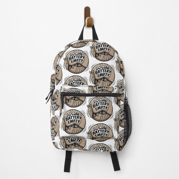 Item preview, Social Battery Empty Pop Art Three Banded Armadillo designed and sold by Arc2020.