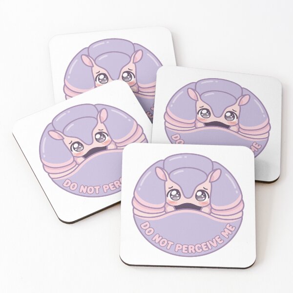 Item preview, Do Not Perceive Me Kawaii Three Banded Armadillo designed and sold by Arc2020.