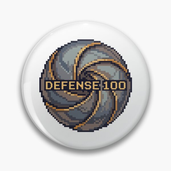 Item preview, Defense 100 Pixel Art Three Banded Armadillo Gamer designed and sold by Arc2020.