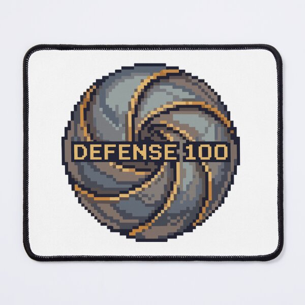 Item preview, Defense 100 Pixel Art Three Banded Armadillo Gamer designed and sold by Arc2020.