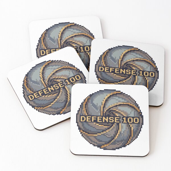 Item preview, Defense 100 Pixel Art Three Banded Armadillo Gamer designed and sold by Arc2020.