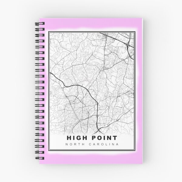 Item preview, Minimalist High Point Map designed and sold by Tamas Das.