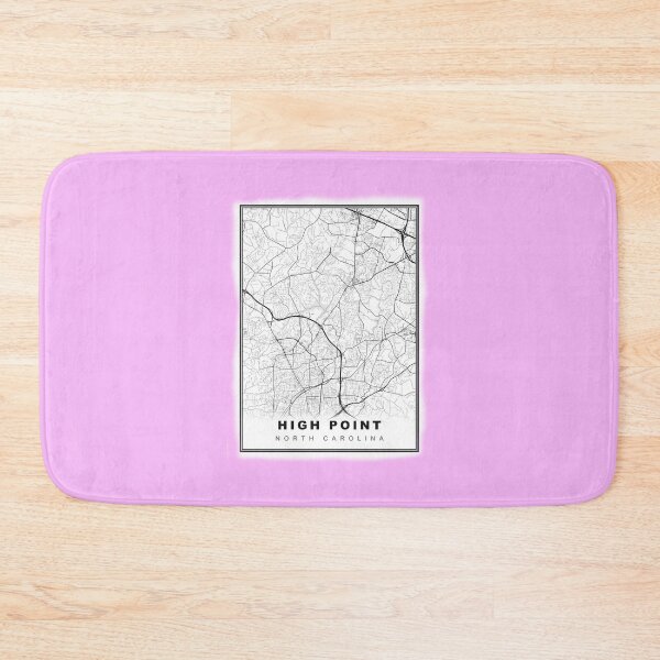 Item preview, Minimalist High Point Map designed and sold by Tamas Das.
