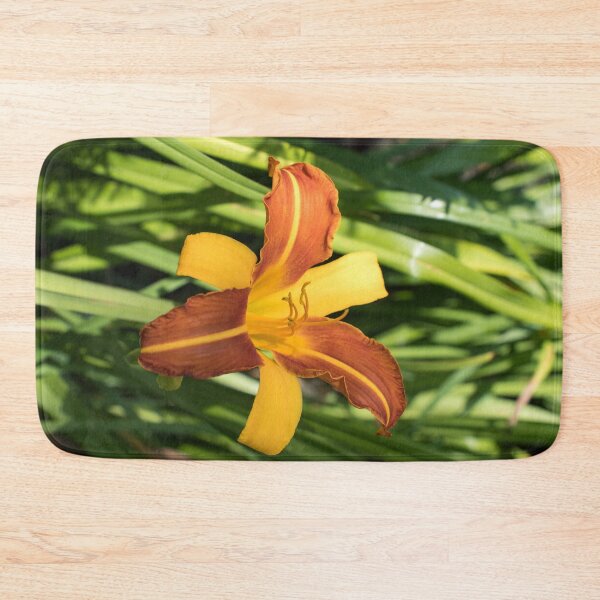 Item preview, Vibrant Bicolored Day Lily in Bloom designed and sold by Georgia Mizuleva.