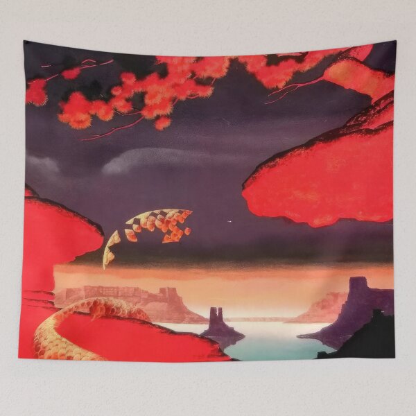 Item preview,   New Upload  - Roger Dean - Best Artist - Roger Dean Inspired Fantasy Landscape – Surreal Progressive Rock Art designed and sold by MirandaZArt.