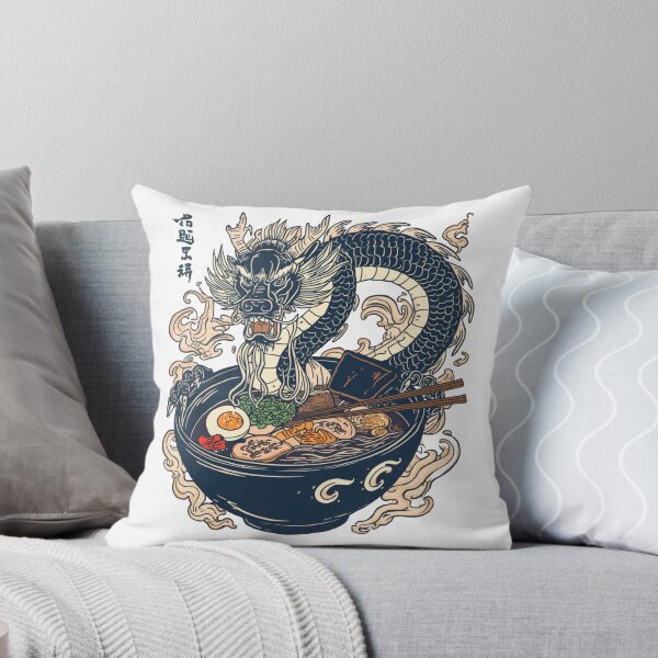 Artikelvorschau, Ramen-Drache – Japanische Vintage-Holzschnitt-Lebensmittelkunst entworfen und verkauft von Cavalier-org.