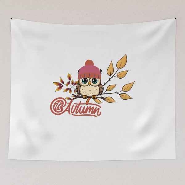 Item preview, Owl About Autumn – Cute Fall Vibes designed and sold by soprinted.