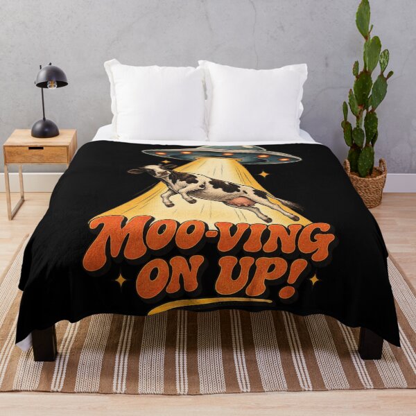 Item preview, Moo-ving on up! Space Cow designed and sold by DeVeauDesign.