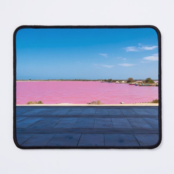 Item preview, Hanok Window to the World: Lake Retba Pink Water & Senegal Landscape | Fine Art Print designed and sold by SOOstudio73.